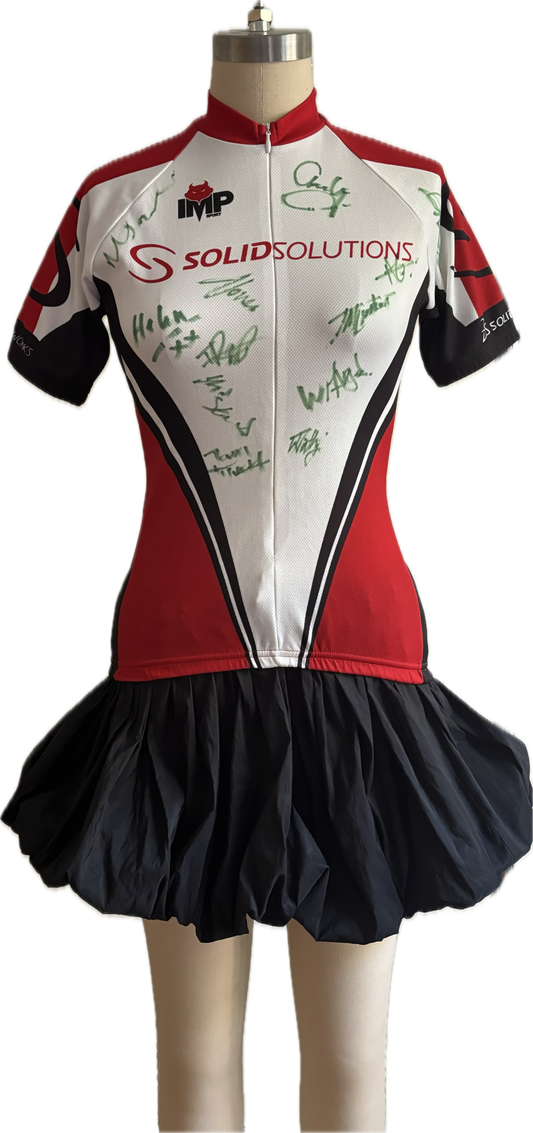 Signed Jersey Dress