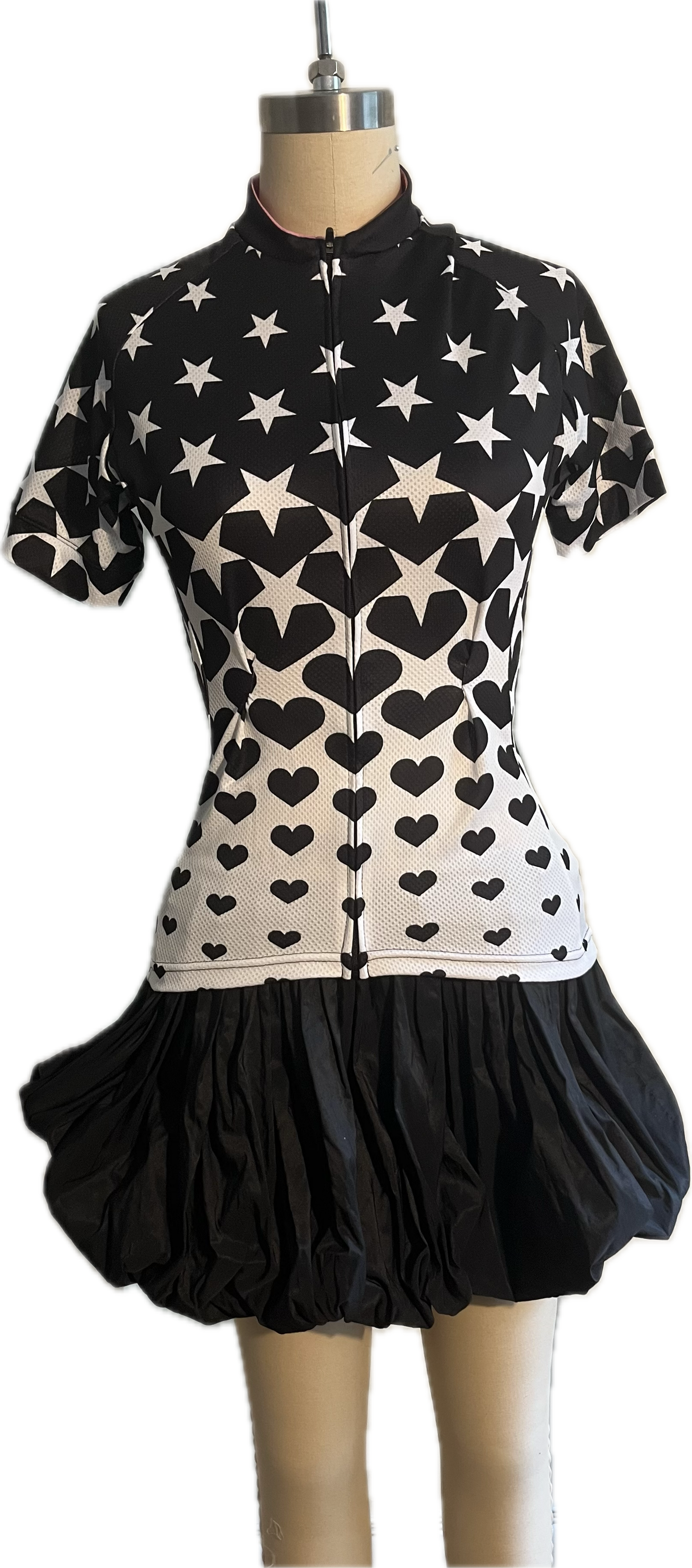 Star Heart Jersey Dress