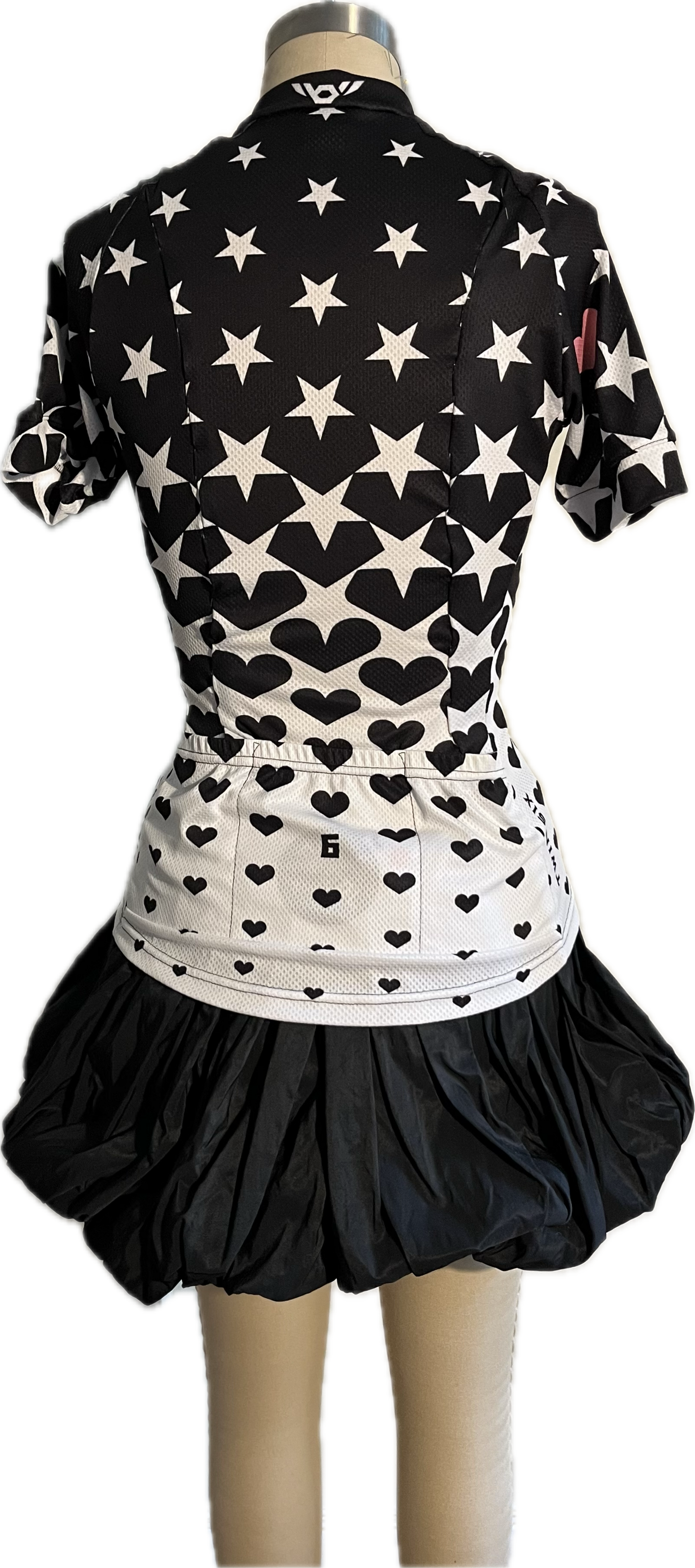 Star Heart Jersey Dress