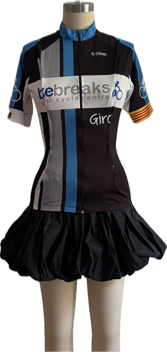 Black & Blue Jersey Dress